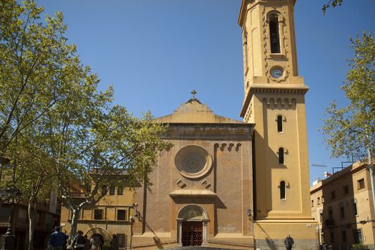 Barcelona, Spain - 9 April 2015: Santa Maria del Remei