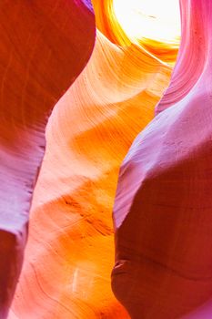 Antelope Canyon in the Navajo Reservation near Page, Arizona, USA