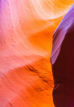 Antelope Canyon in the Navajo Reservation near Page, Arizona, USA