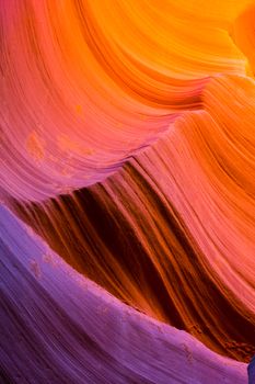 Antelope Canyon in the Navajo Reservation near Page, Arizona, USA