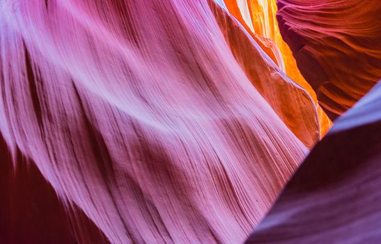 Antelope Canyon in the Navajo Reservation near Page, Arizona, USA