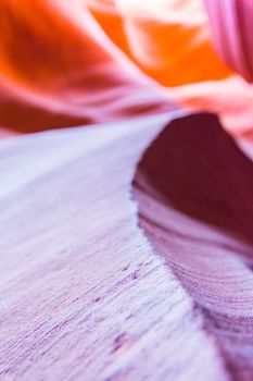 Antelope Canyon in the Navajo Reservation near Page, Arizona, USA