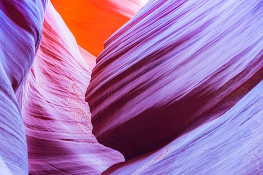 Antelope Canyon in the Navajo Reservation near Page, Arizona, USA