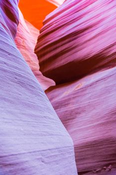 Antelope Canyon in the Navajo Reservation near Page, Arizona, USA