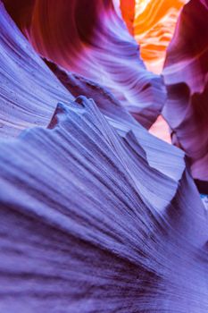 Antelope Canyon in the Navajo Reservation near Page, Arizona, USA