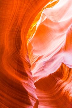 Antelope Canyon in the Navajo Reservation near Page, Arizona, USA