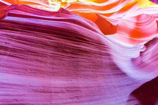 Antelope Canyon in the Navajo Reservation near Page, Arizona, USA