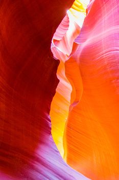 Antelope Canyon in the Navajo Reservation near Page, Arizona, USA