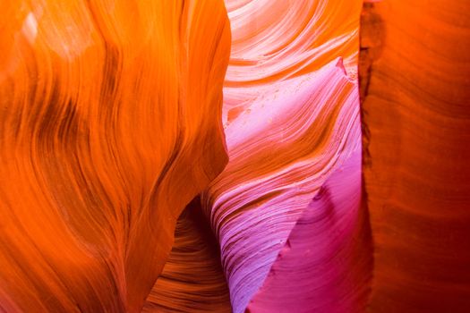 Antelope Canyon in the Navajo Reservation near Page, Arizona, USA