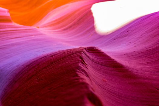 Antelope Canyon in the Navajo Reservation near Page, Arizona, USA