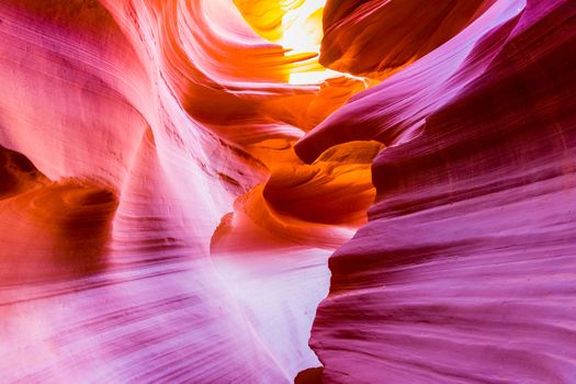 Antelope Canyon in the Navajo Reservation near Page, Arizona, USA