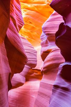 Antelope Canyon in the Navajo Reservation near Page, Arizona, USA