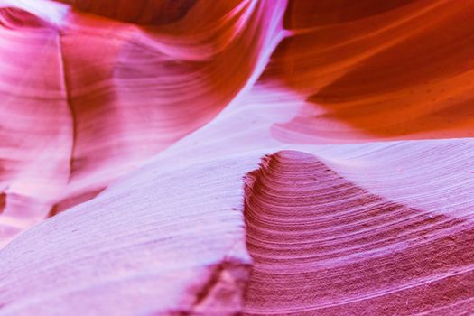 Antelope Canyon in the Navajo Reservation near Page, Arizona, USA