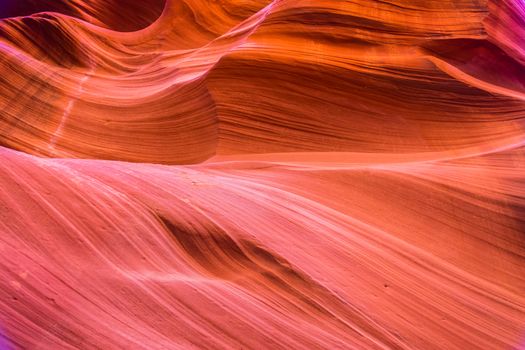 Antelope Canyon in the Navajo Reservation near Page, Arizona, USA