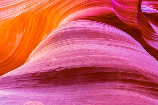 Antelope Canyon in the Navajo Reservation near Page, Arizona, USA