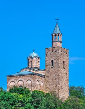 Patriarchal Cathedral of the Holy Ascension of God in the Tsarevets fortress of Veliko Tarnovo, Bulgaria, on a sunny summer day