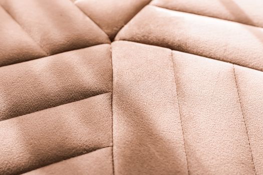 Premium fabric texture, decorative textile as background for interior design, close-up