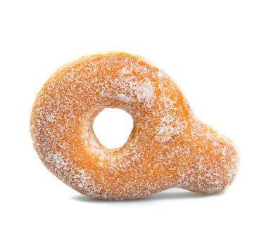 Doughnuts isolated on white background