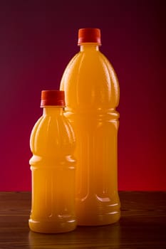 Bottle of an orange juice