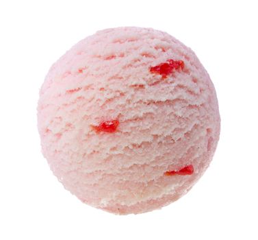 ice cream isolated on white background