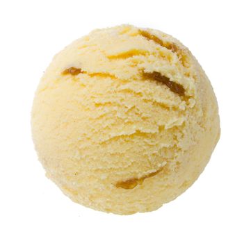 ice cream isolated on white background