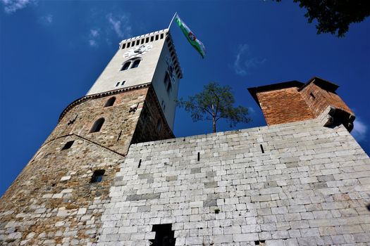 Ljubljanska grad - the castle of Ljubljana, Slovenia