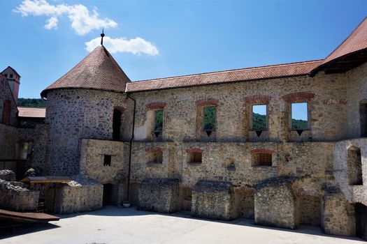 The ruin of castle Zuzemberk in Slovenia