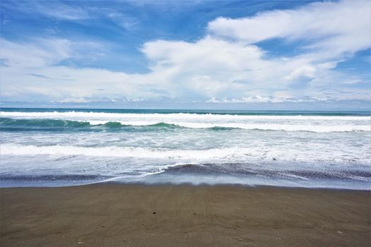 The Pacific Ocean at Playa Dominical, Costa Rica