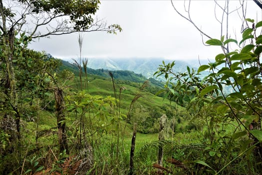 Beautiful landscape near San Isidro de El General, Costa Rica