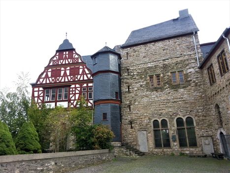 Beautiful half timbered house in Limburg, Germay