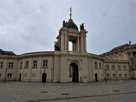 The Fortuna Portal in Potsdam from St Nicholas' church