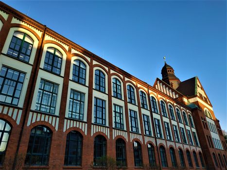 Former factory in the Pelikanviertel of Hanover, Germany