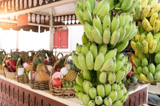 the fruit shop for dedicate, whole banana and fruit set