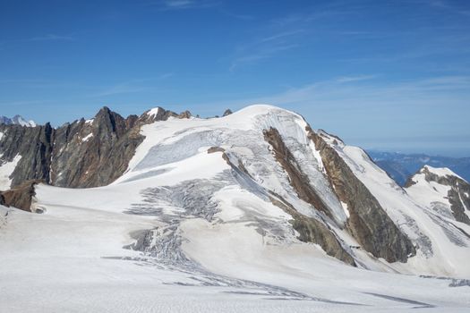 glacier at sustenhorn in switzerland