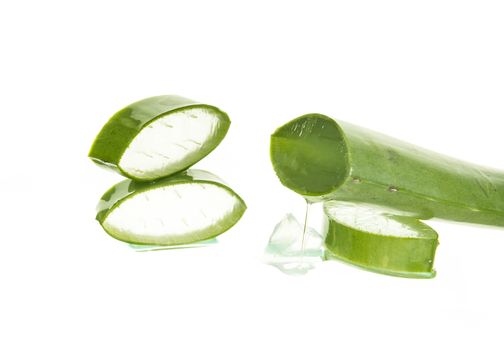 Spa concept with aloe vera,Skin moisture,Reduce wrinkles.