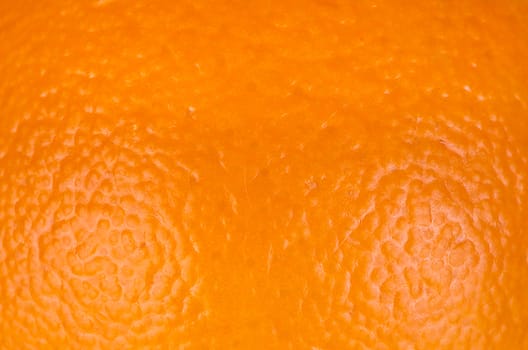 Ripe orange isolated on a white background.