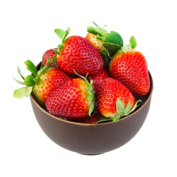 strawberry isolated on white background