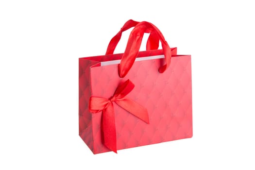 shopping bags isolated on white background
