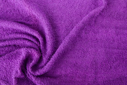 purple towel as a background for your message