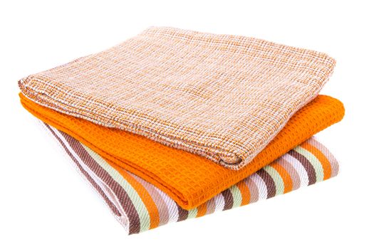 Kitchen towel isolated on white background