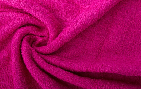 purple towel as a background for your message