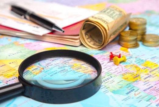 planning for budget travel destination
