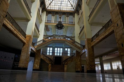 Inside of Goerlitz Department Store has been used as a set for many films