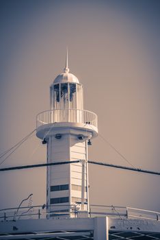 Old lighthouse vertical