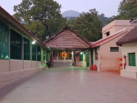The ramana maharshi ashram in Tiruvanamalai Tamil Nadu in India