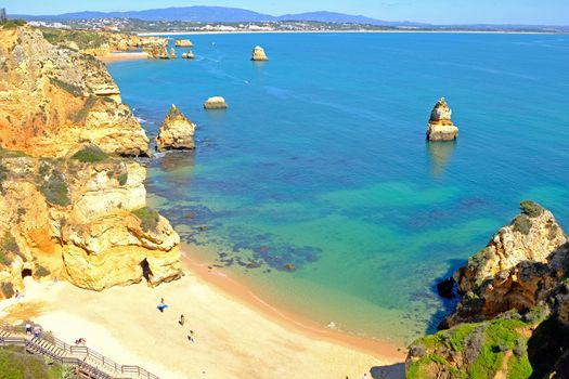 Praia D'Ana in the Algarve Lagos Portugal