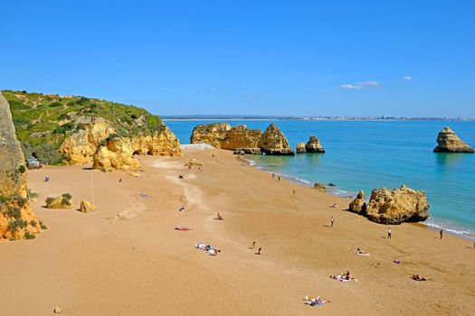 Praia D'Ana in the Algarve Lagos Portugal