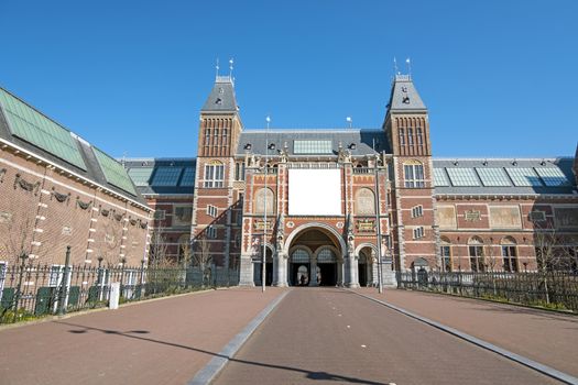 Rijksmuseum in Amsterdam the Netherlands