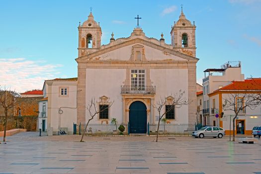 Maria church in Lagos in the Algarve Portugal