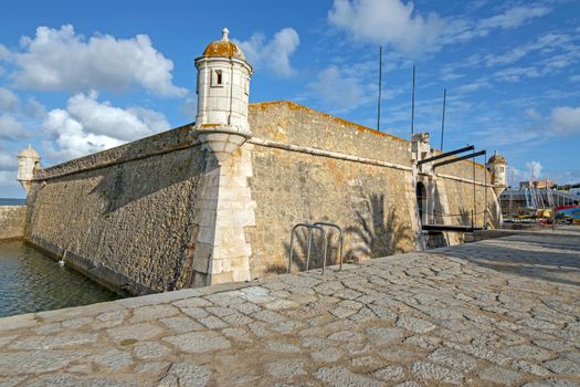 Medieval Forte de Bandeira in Lagos Portugal